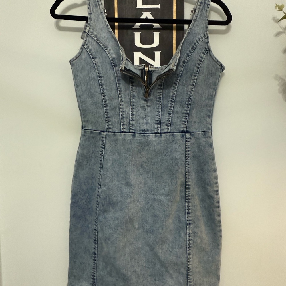 Denim Bodycon Dress